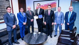 Presidente do Congresso recebe Ministério Público e confirma previsão de votação da PEC 10/2023